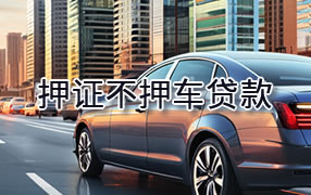 温州押证不押车贷款
